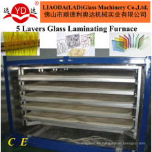 CE Hot Product 5 Layers Glass Lamimated Furnace Machine